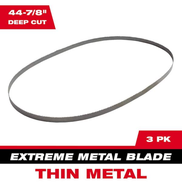 44-7/8 in. 12/14 TPI & 8/10 TPI Metal Deep Cut Portable Extreme Metal Cutting Band Saw Blade Set (6-Pack)
