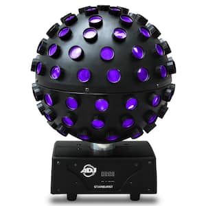 DJ Starburst Multi-Color Lighting HEX LED Sphere Beam Light Effect