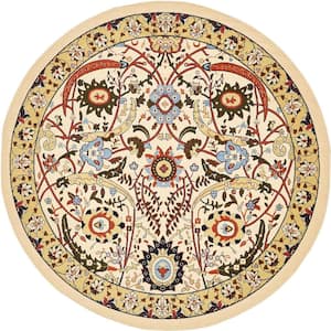 Espahan Cape Cod Beige 8' 0 x 8' 0 Round Rug