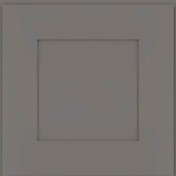 KraftMaid 14-5/8 in. x 14-5/8 in. Cabinet Door Sample in Greyloft