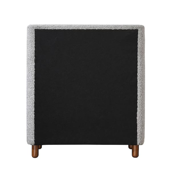 Acme Furniture Cleo Gray Boucle 4 33.07 in. Chest of Drawers