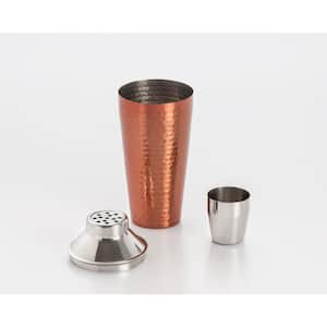 3-Piece 27 oz. Stainless Steel Cocktail Shaker