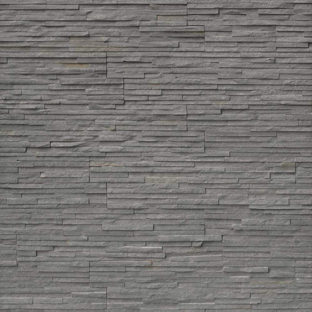 Take Home Tile Sample-Charcoal Pencil Ledger Panel 4 in. x 4 in. Slate Wall Tile price history on PriceWatchPro