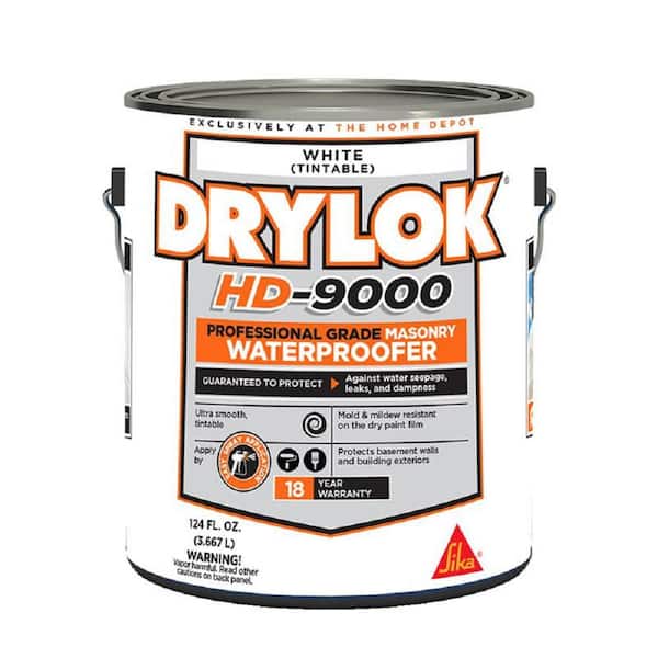 HD-9000 Professional 1 gal. White Flat Latex Interior/Exterior Basement and Masonry Waterproofer