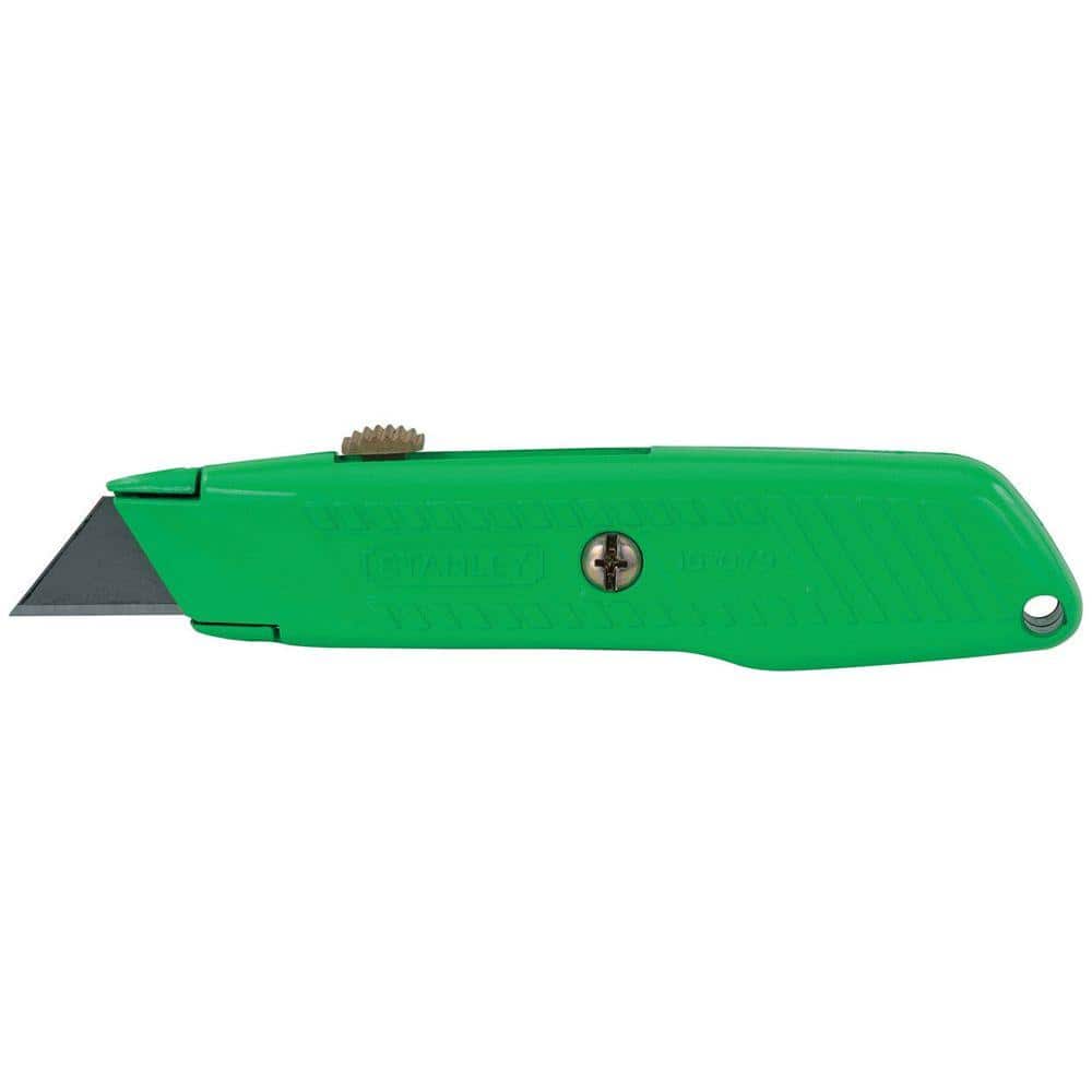 Easy Cut 1000 ORANGE Safety Box Cutter Knife--2 blades Holster