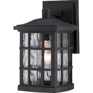 Stonington 1-Light Black Outdoor Wall Lantern Sconce