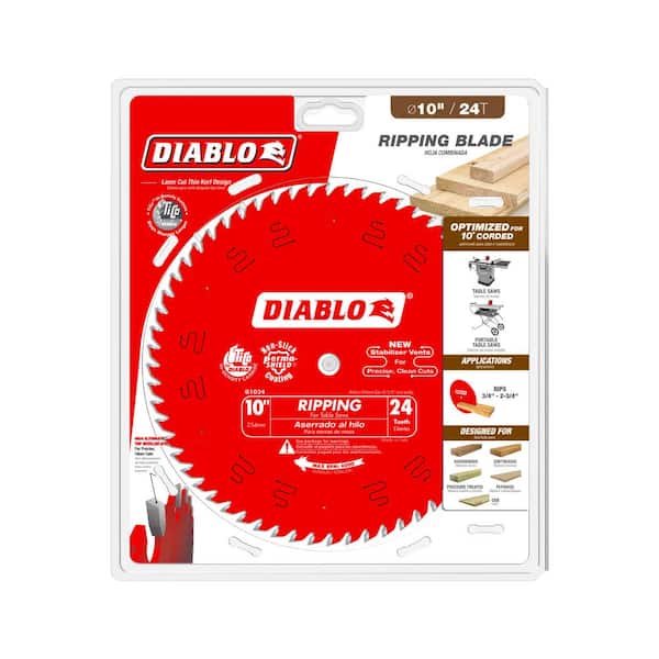 10 in. x 24-Teeth Ripping Saw Blade 10 in. x 24-Teeth Ripping Saw Blade