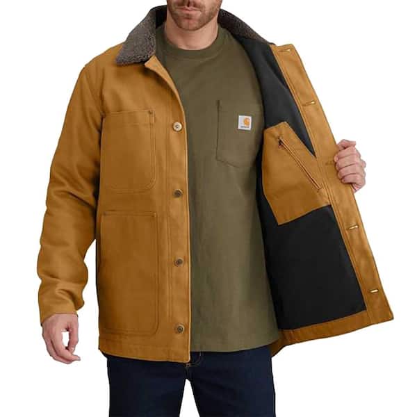 Carhartt fullswing アウター ブラウン Carhartt Men's - Full Swing - Dark Brown Jacket – Go Boot