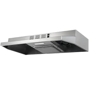 36-in Stainless Steel Under Cabinet Range Hood with Charcoal Filter