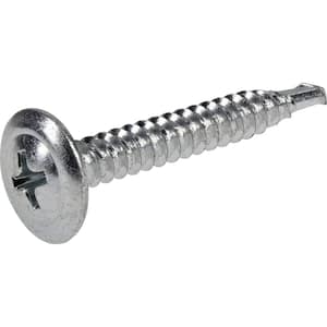 #8 x 1-1/4 in. Phillips Truss Head Lath Self-Drilling Screw 1 lb.-Box (147-Piece)