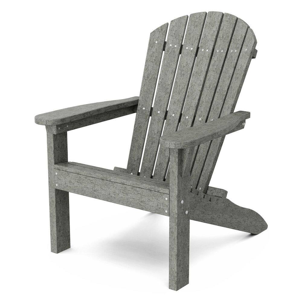 Heritage Dark Gray HDPE Plastic Outdoor Sunset Adirondack Chair price history on PriceWatchPro