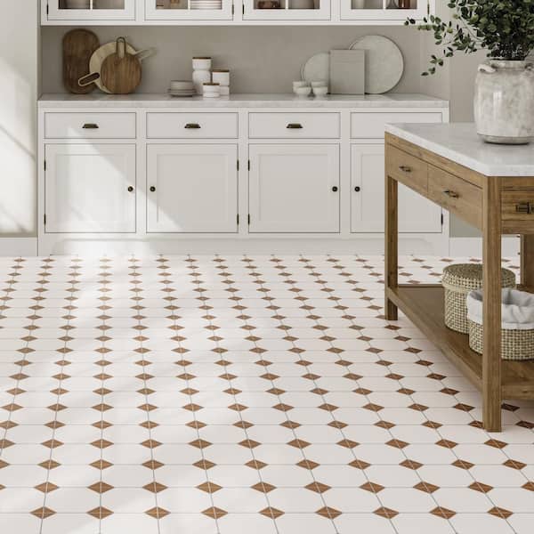 Canterbury Terra 13 in. x 13 in. Porcelain Floor and Wall Tile (10.44 sq. ft. /Case)