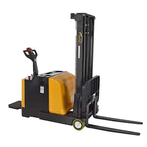 2,000 lb. Capacity 118 in. High Counter-Balanced Powered Drive Lift with Rider Platform
