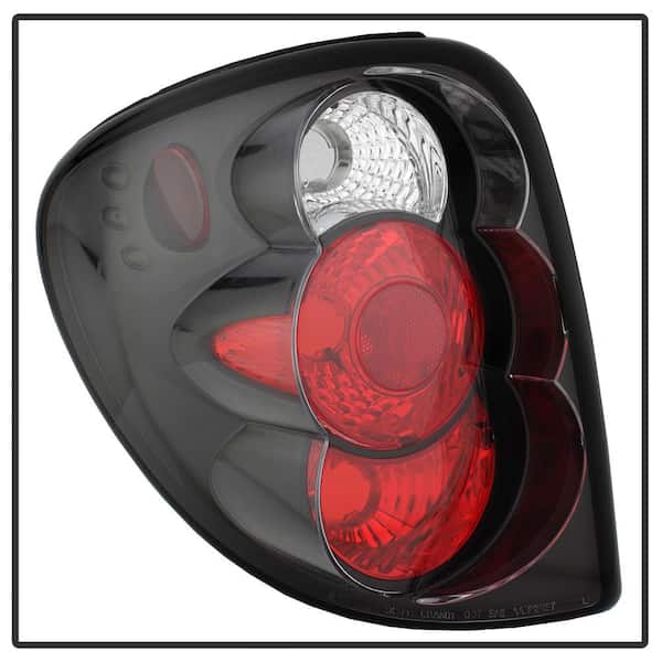 Dodge Chrysler 01-07 Caravan Town & Country Voyager Black Euro Style Tail Lights 
