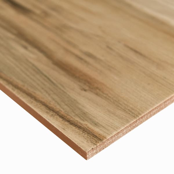 MSI Ansley Cafe Brown 9 in. x 38 in. Matte Ceramic Wood Look Floor