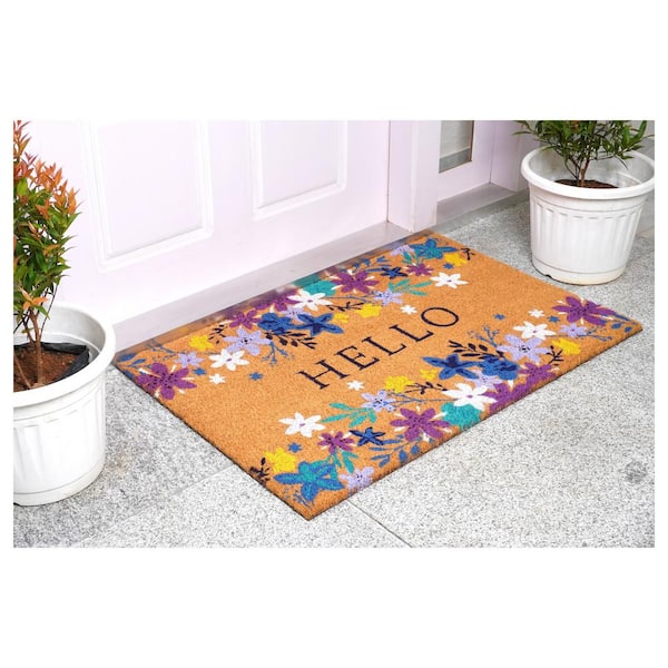 Hello Beauty Doormat 17" x 29"