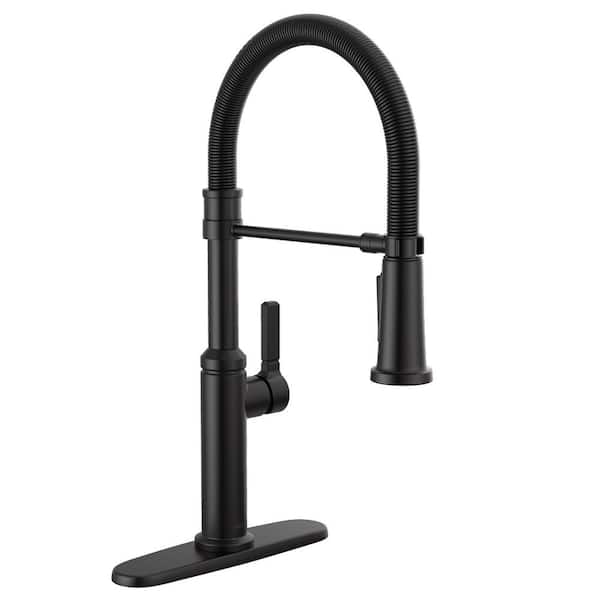 Delta Rhett Pro Single Handle Pull Down Sprayer Kitchen Faucet