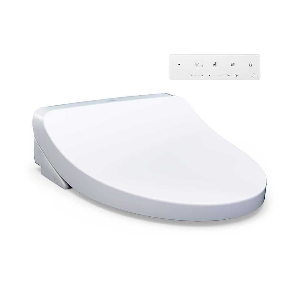 KS5 Washlet Electric Bidet Seat for Elongated Toilets with Warm Water Wash and Remote Control in Cotton White price history on PriceWatchPro