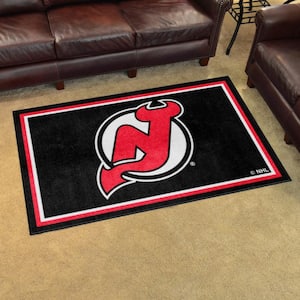 New Jersey Devils 4ft. x 6ft. Plush Area Rug