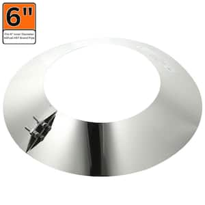 Storm Collar for 6 in. Double Wall Chimney Pipe