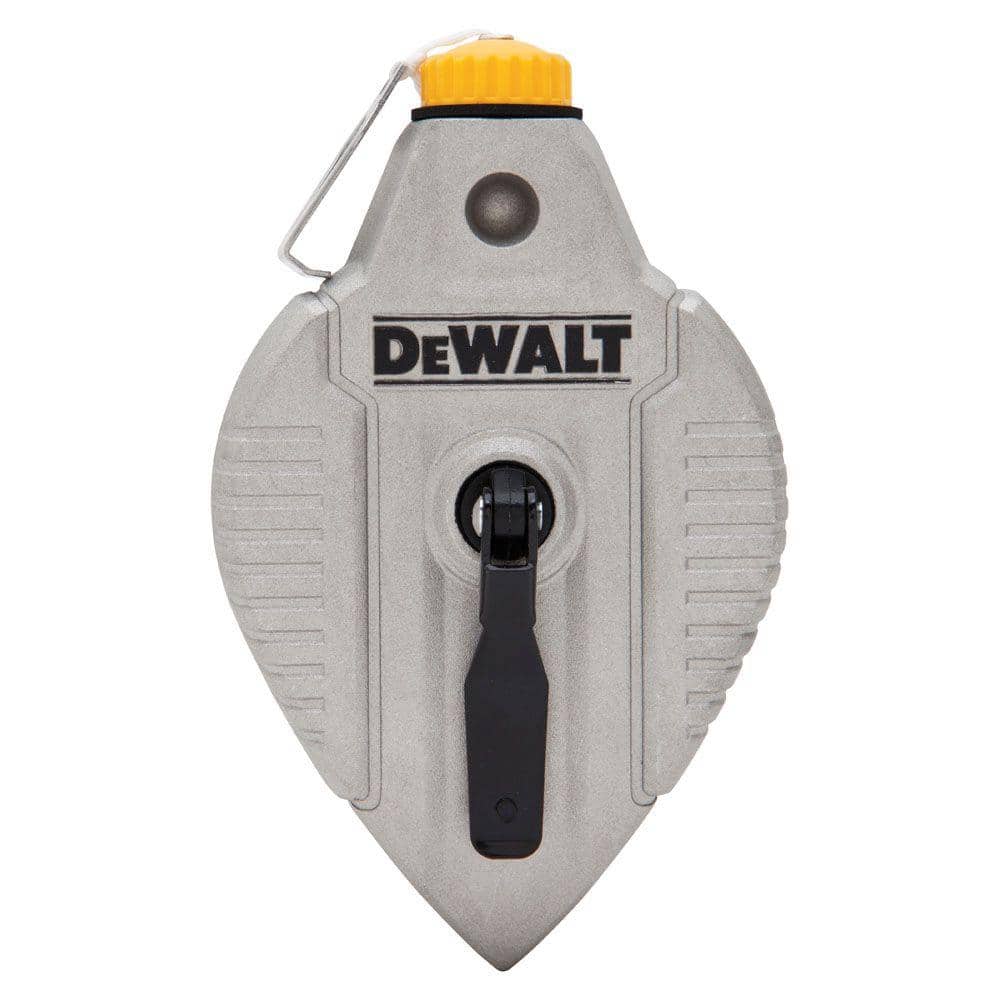 DEWALT 100 ft. Cast Aluminum Chalk Reel (Reel Only) DWHT47256 The