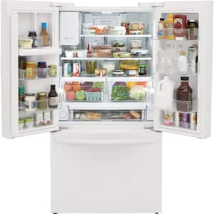 27.8 Cu. Ft. French Door Refrigerator in White