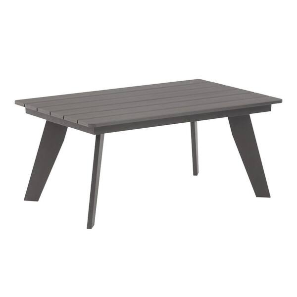 Clihome 40 in. Outdoor Rectangular Resin Coffee Table