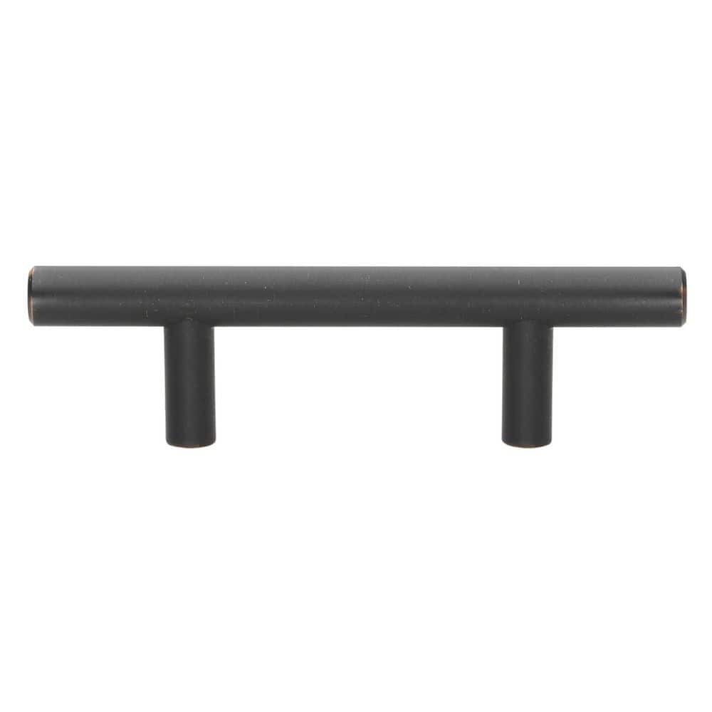 2-1/2 in. Center-to-Center Oil Rubbed Bronze Finish Solid Handle Bar Pulls (10-Pack) price history on PriceWatchPro