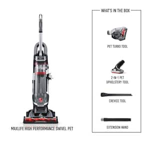 MAXLife High-Performance Swivel Pet Upright Vacuum Cleaner, CleanSlate Pro Portable Carpet and Upholstery Spot Cleaner