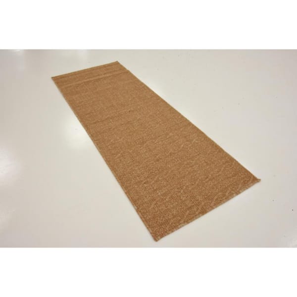 Outdoor Links Light Brown 2' 2 x 6' 0 Runner Rug