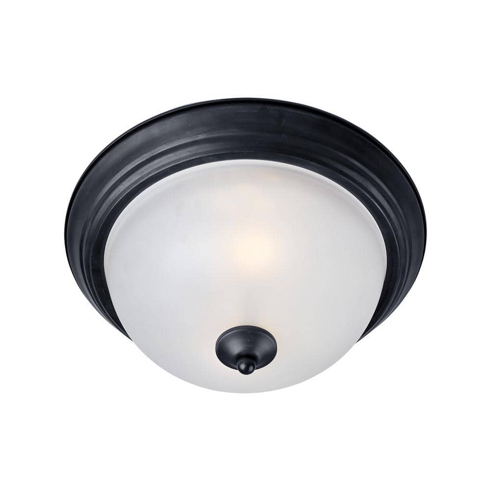 Essentials 15.5 in. White 2-Light Flush Mount price history on PriceWatchPro