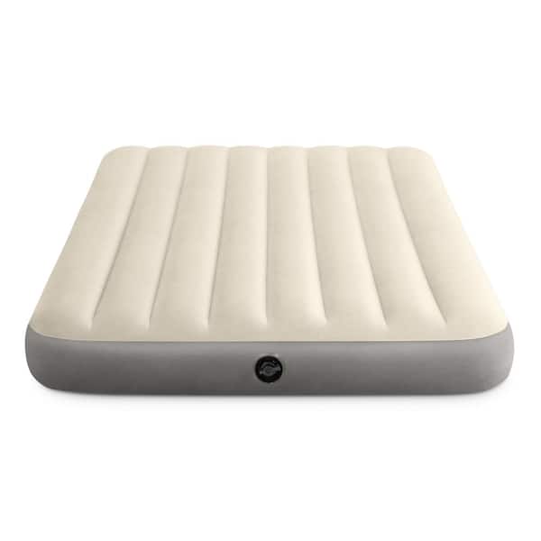 Intex DuraーBeam Standard Series Downy Airbed with Builtーin Foot Pump, Twin