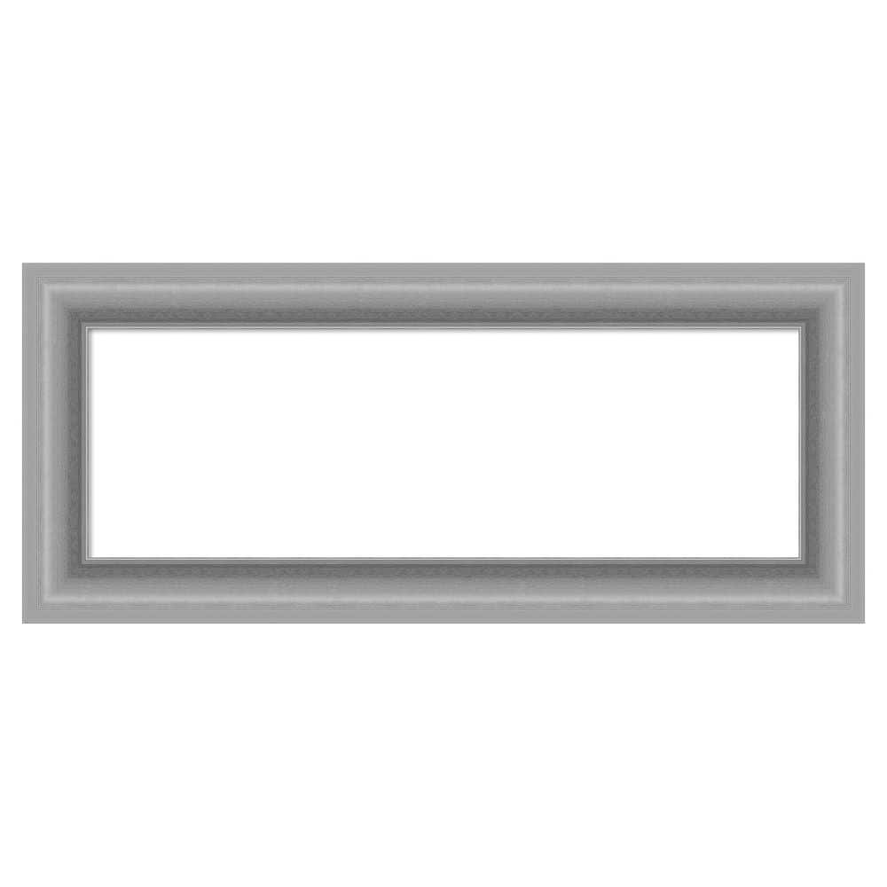 Peak Polished Nickel 42 in. x 18 in. Polystyrene Framed Dry Erase Magnetic Memo Board price history on PriceWatchPro