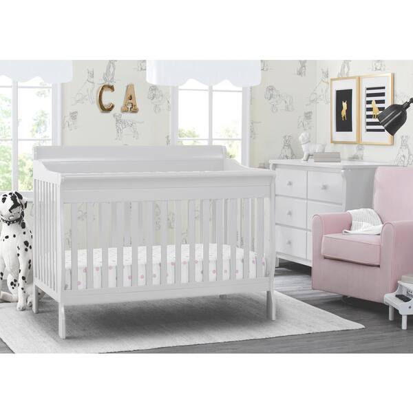 delta white crib