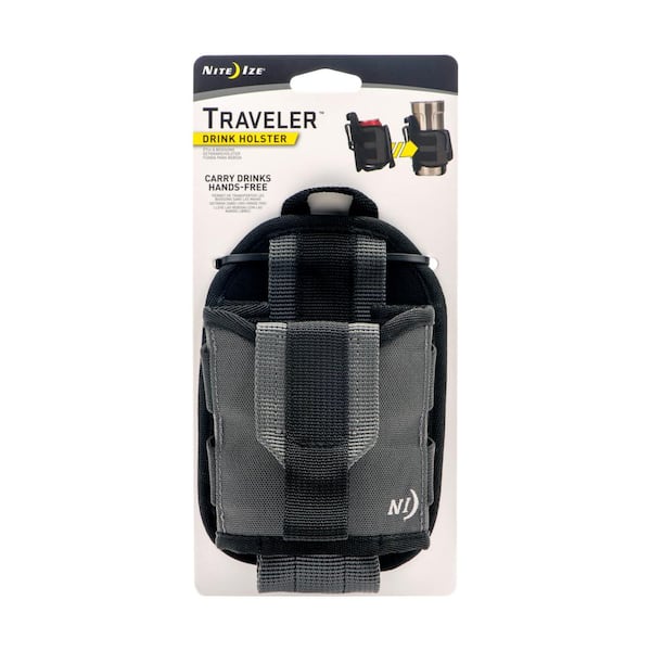 Cup Holder Nylon Plastic Clip On - Black