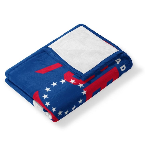 THE NORTHWEST GROUP NBA 76ERS High Block Multicolor Silk Touch Throw Blanket