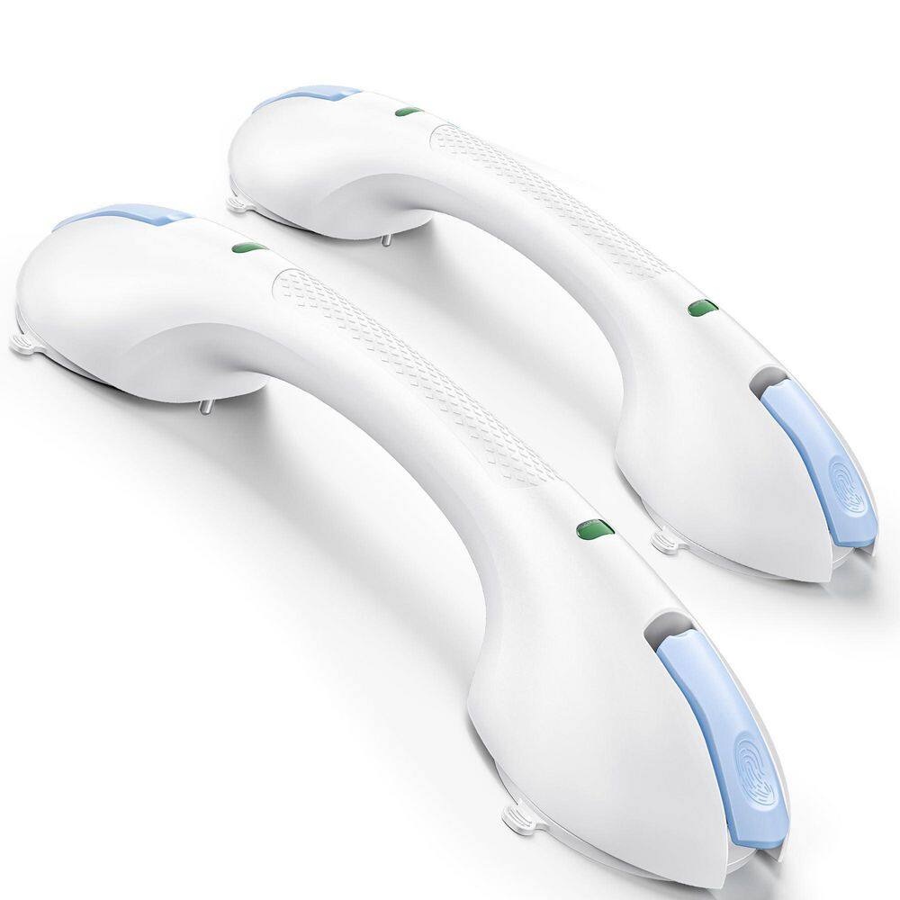 2 Pack 17.5 in. No Drilling Suction Grab Bars with Indicator, Heavy Duty Safety Shower Handle for Seniors and Elderly price history on PriceWatchPro