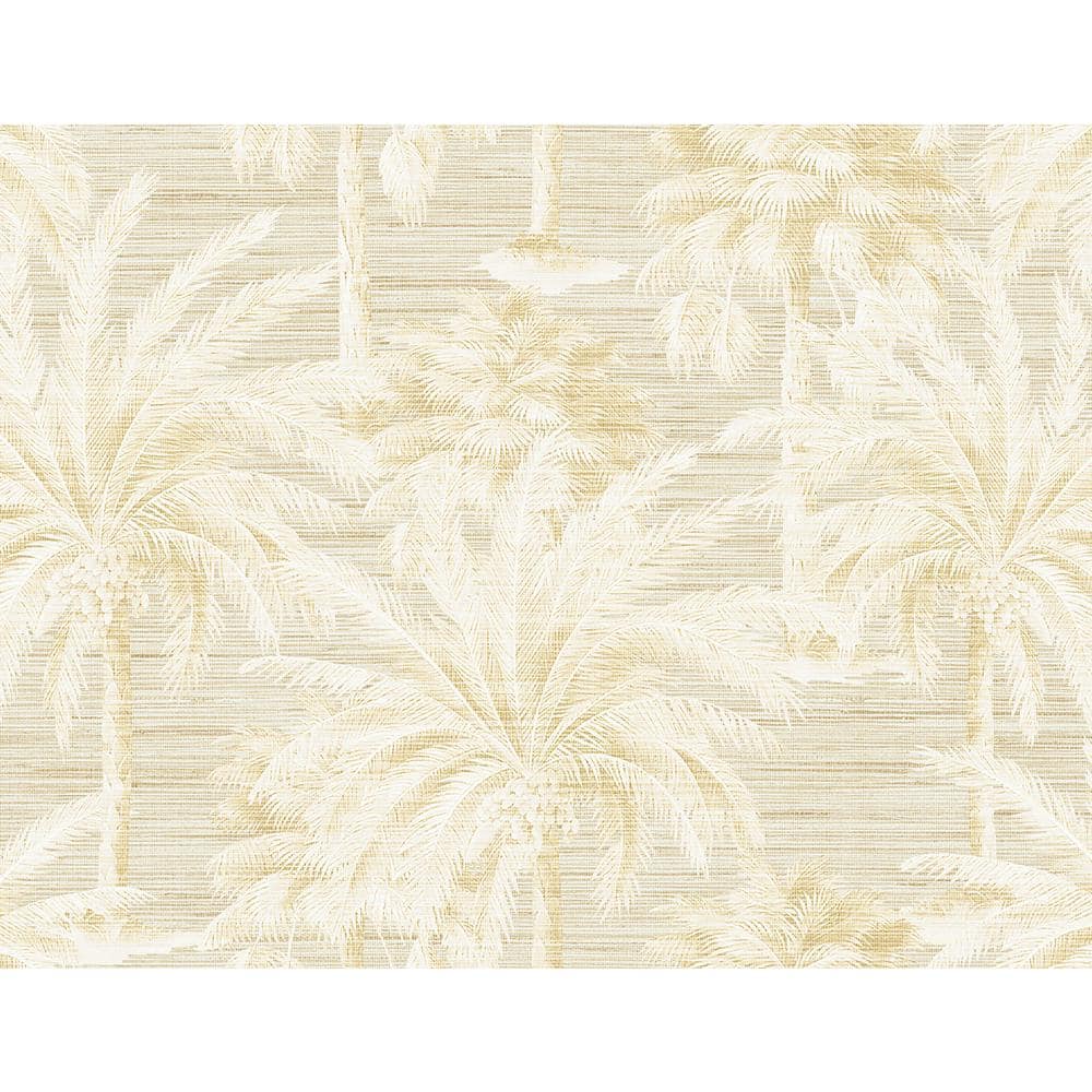 Dream Of Palm Trees Beige Texture Beige Wallpaper Sample price history on PriceWatchPro