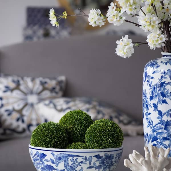 Blue & White - Home Accents - Home Decor - The Home Depot