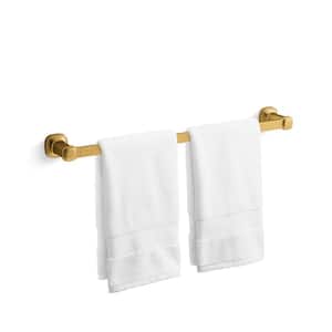 Numista 24 in. Towel Bar in Vibrant Brushed Moderne Brass