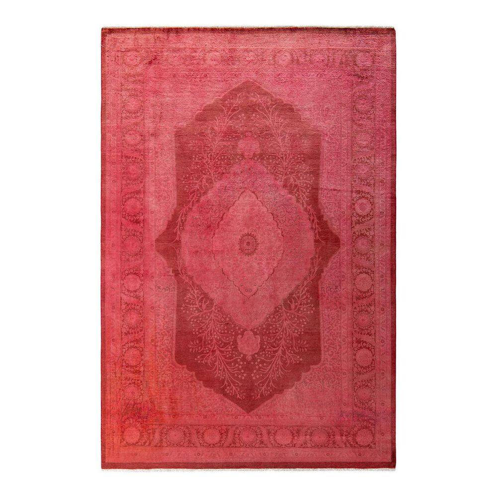 Overdyed Pink 6 ft. x 9 ft. Solid Wool Indoor Area Rug price history on PriceWatchPro