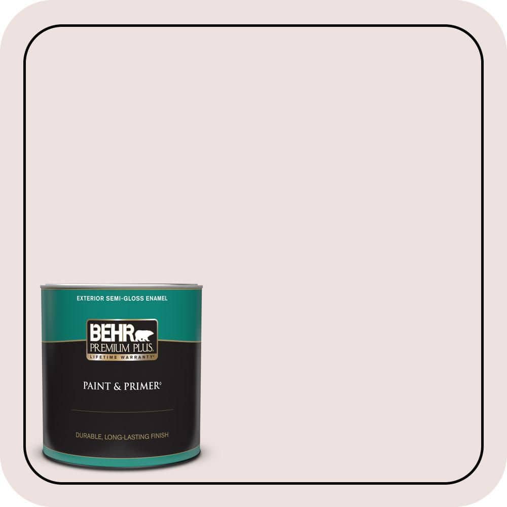 1 qt. #140E-1 Patient White Semi-Gloss Enamel Exterior Paint & Primer price history on PriceWatchPro
