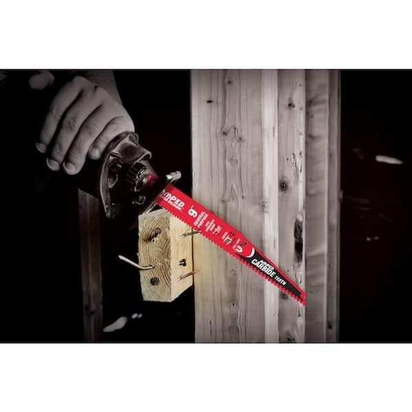 DIABLO 9 in. 6/9 TPI AMPED Demo Demon Carbide Teeth Reciprocating