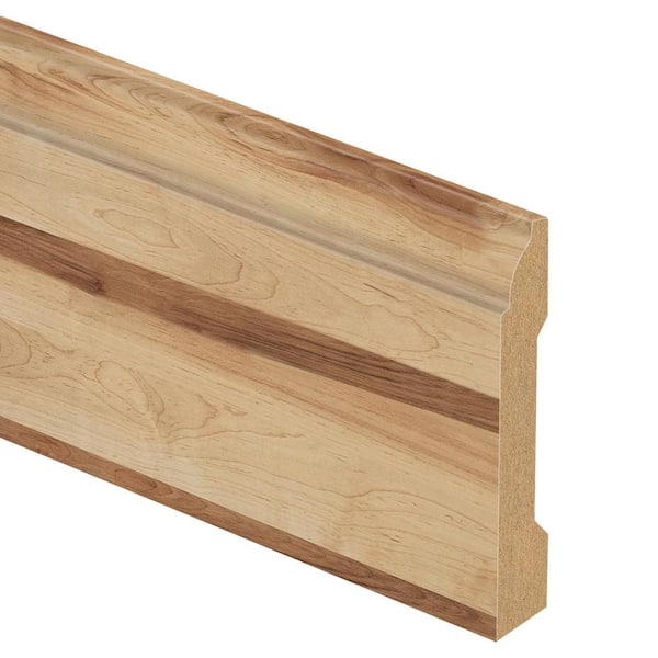 Zamma Colburn Maple 9/16 in. Thick x 3-1/4 in. Wide x 94 in. Length Laminate Base Molding