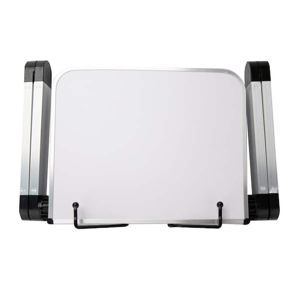 Mind Reader Collapsible Lap Desk with Adjustable Legs, White