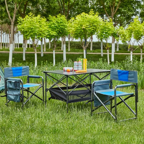 Hot-Sell Set of 3, Folding Outdoor Table and Chairs Set for