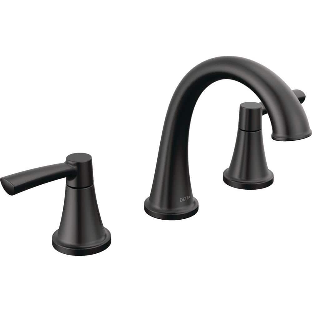 Delta Casara 8 in. Widespread 2-Handle Bathroom Faucet in Matte