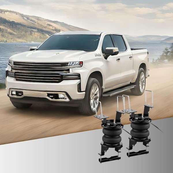 Air Bag Suspension Kit, Air Springs Suspension Bag Kit Compatible with 2011-2019 Chevrolet Silverado 2500/3500HD