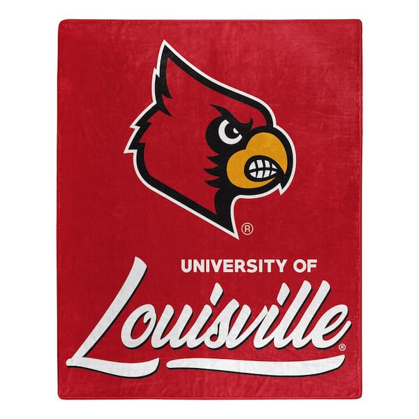 THE NORTHWEST GROUP NCAA Multi-Color Louisville Signature Raschel Throw