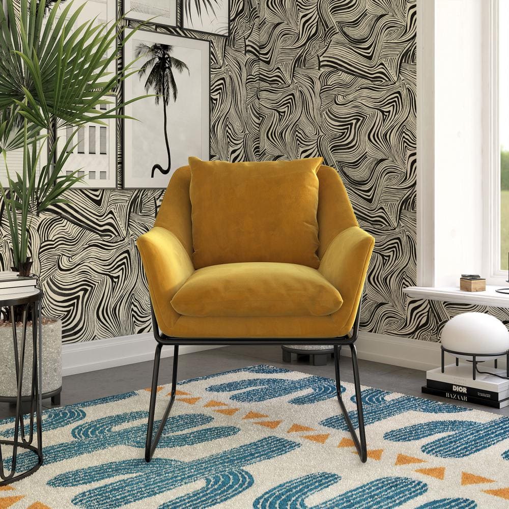 Noir Zebra Print Self-Adhesive Removable Wallpaper
